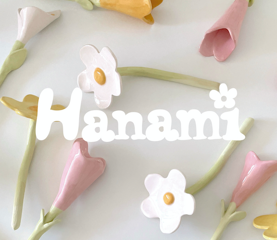 Hanami es más que una flor de cerámica