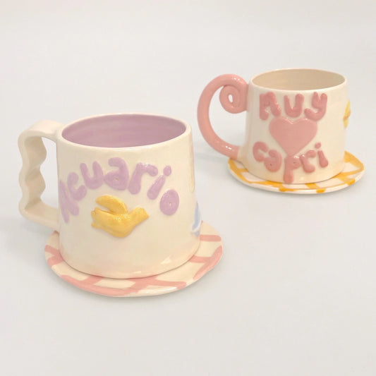 Colección de Tazas del Horóscopo: Capricornio, Acuario y Piscis ya disponibles