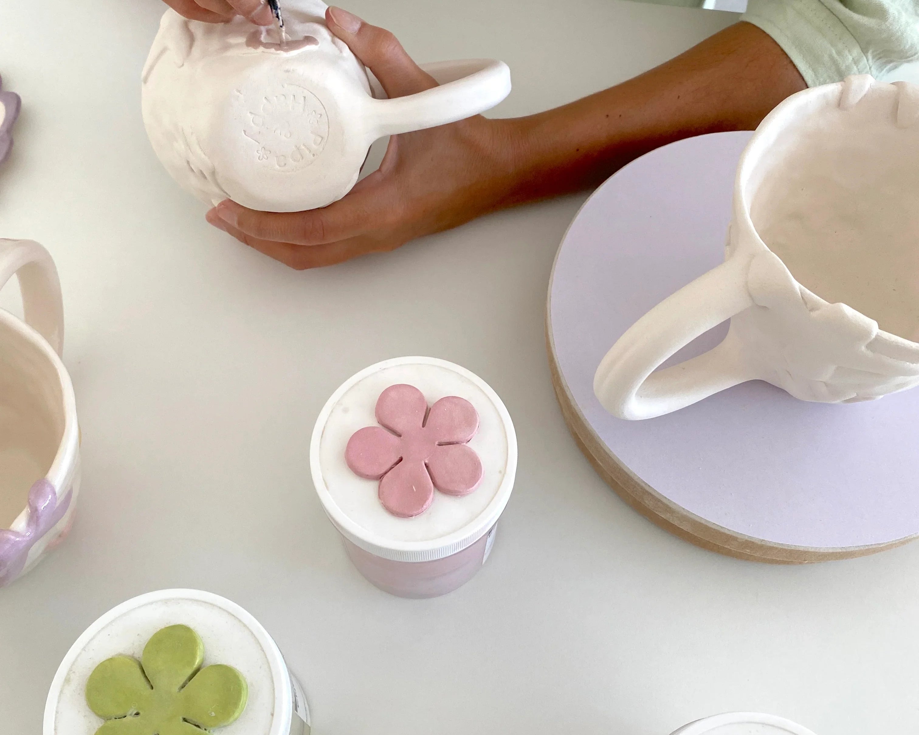 Workshop de Pipa&Happy en Wow Concept _"Pinta tu taza "