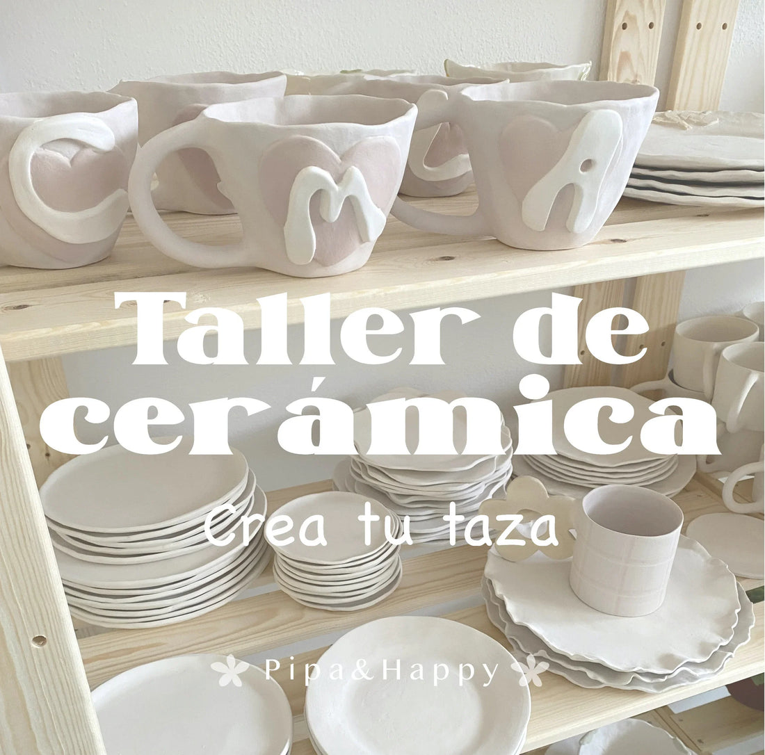 taller de ceramica crea tu taza con pipaandhappy taller de ceramica artesanal