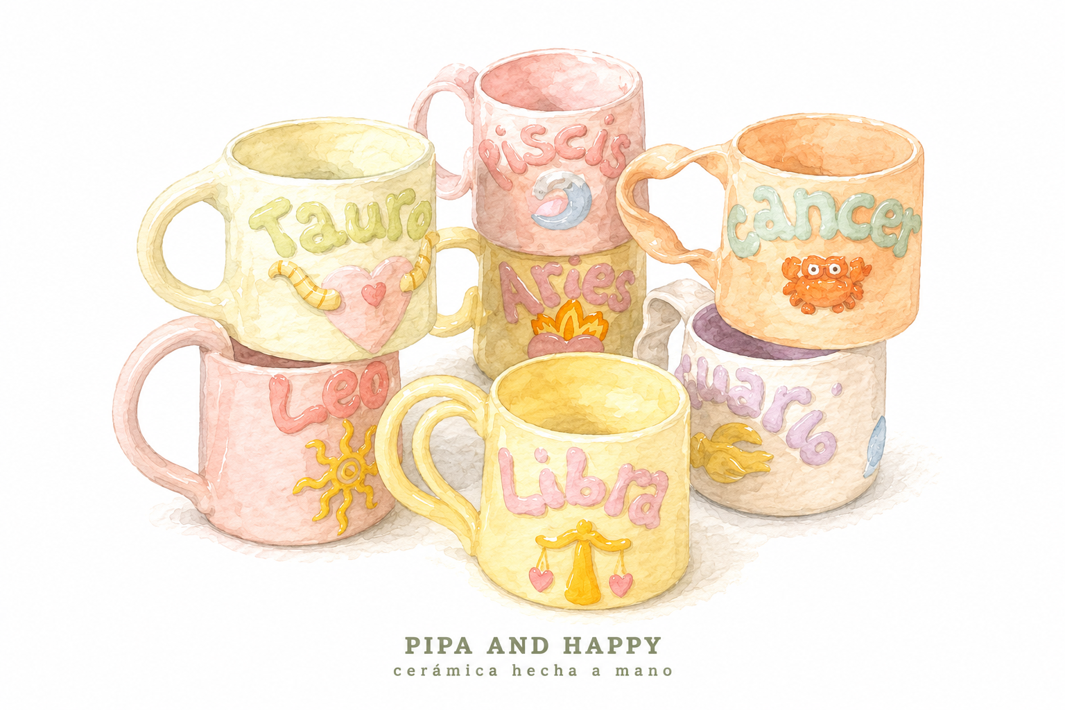 Tazas de horóscopos