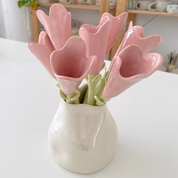 Jarrón Blanco Colección Hanami