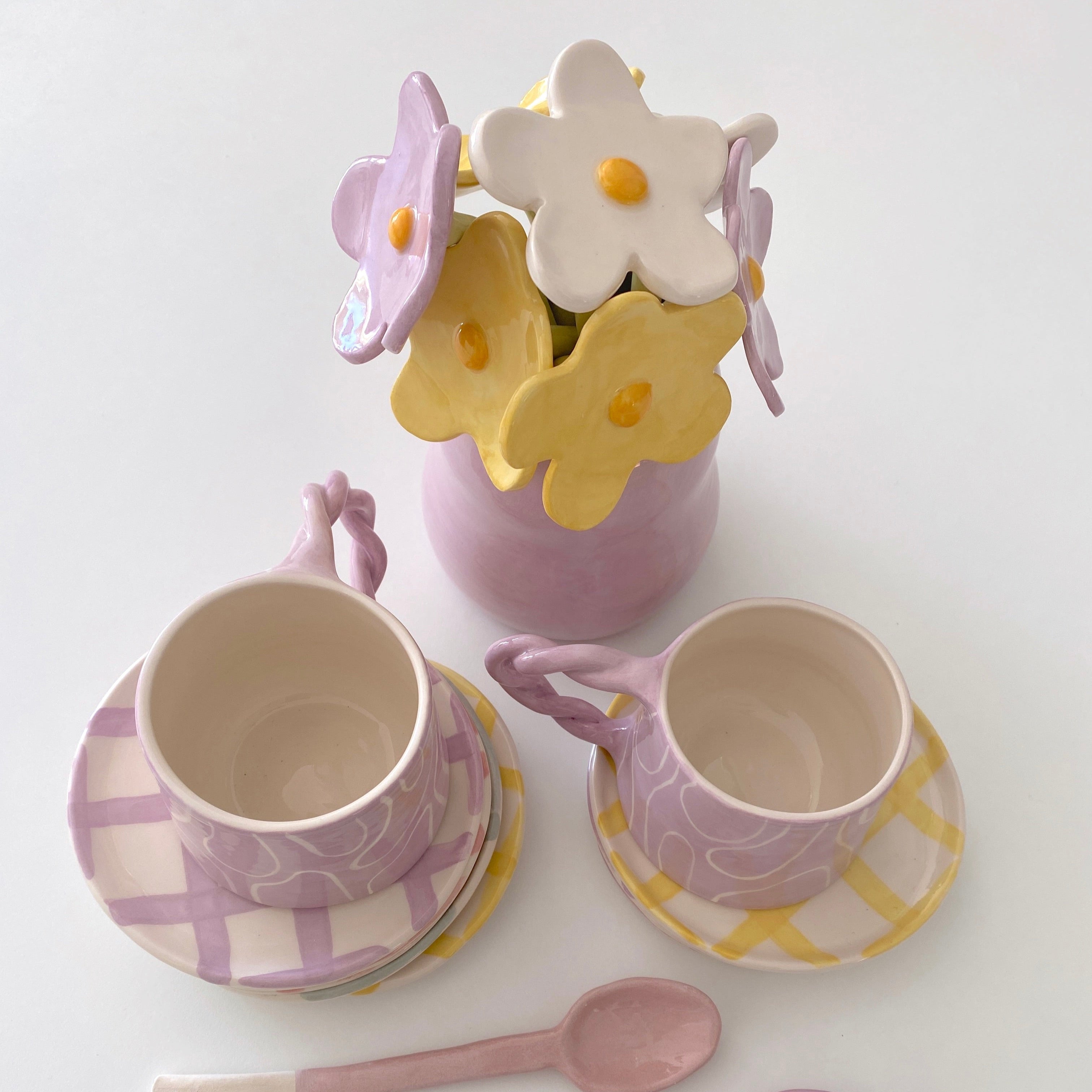 Margaritas lilas  Colección Hanami