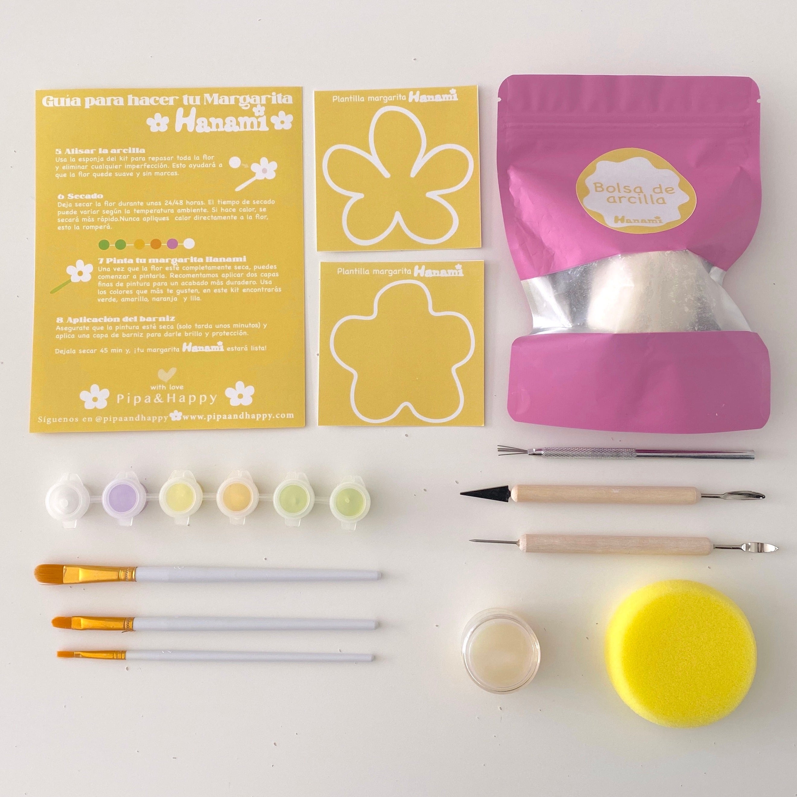 Kit de flores HANAMI: crea tus margaritas