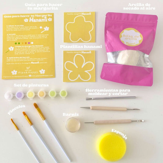 Kit de flores HANAMI: crea tus margaritas