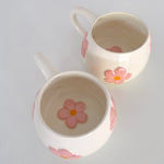 Cargar imagen en el visor de la galería, Set de 2 tazas Blomma rosas
