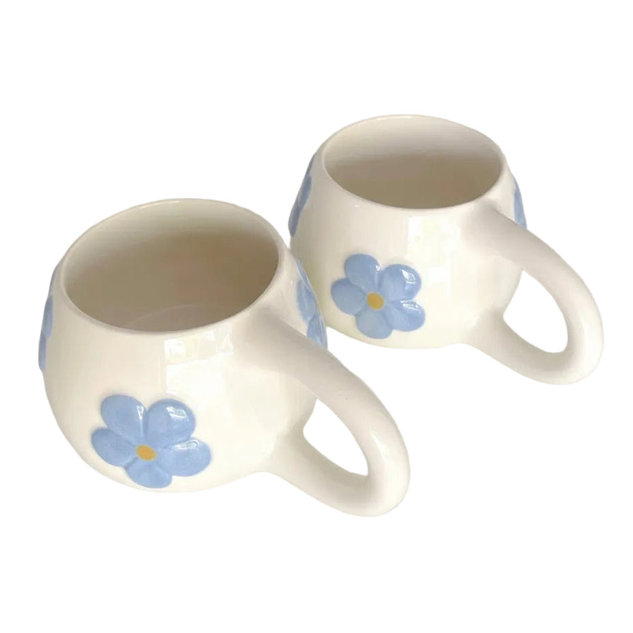Set de 2 tazas Blomma azules