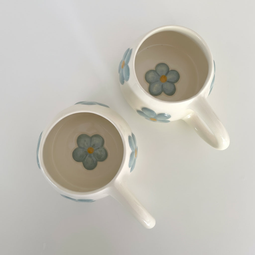 Set de 2 tazas Blomma verdes