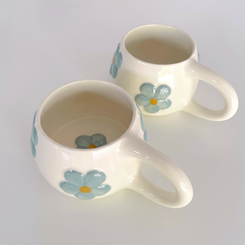 Set de 2 tazas Blomma verdes