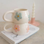 Set de 2 tazas Blomma verdes