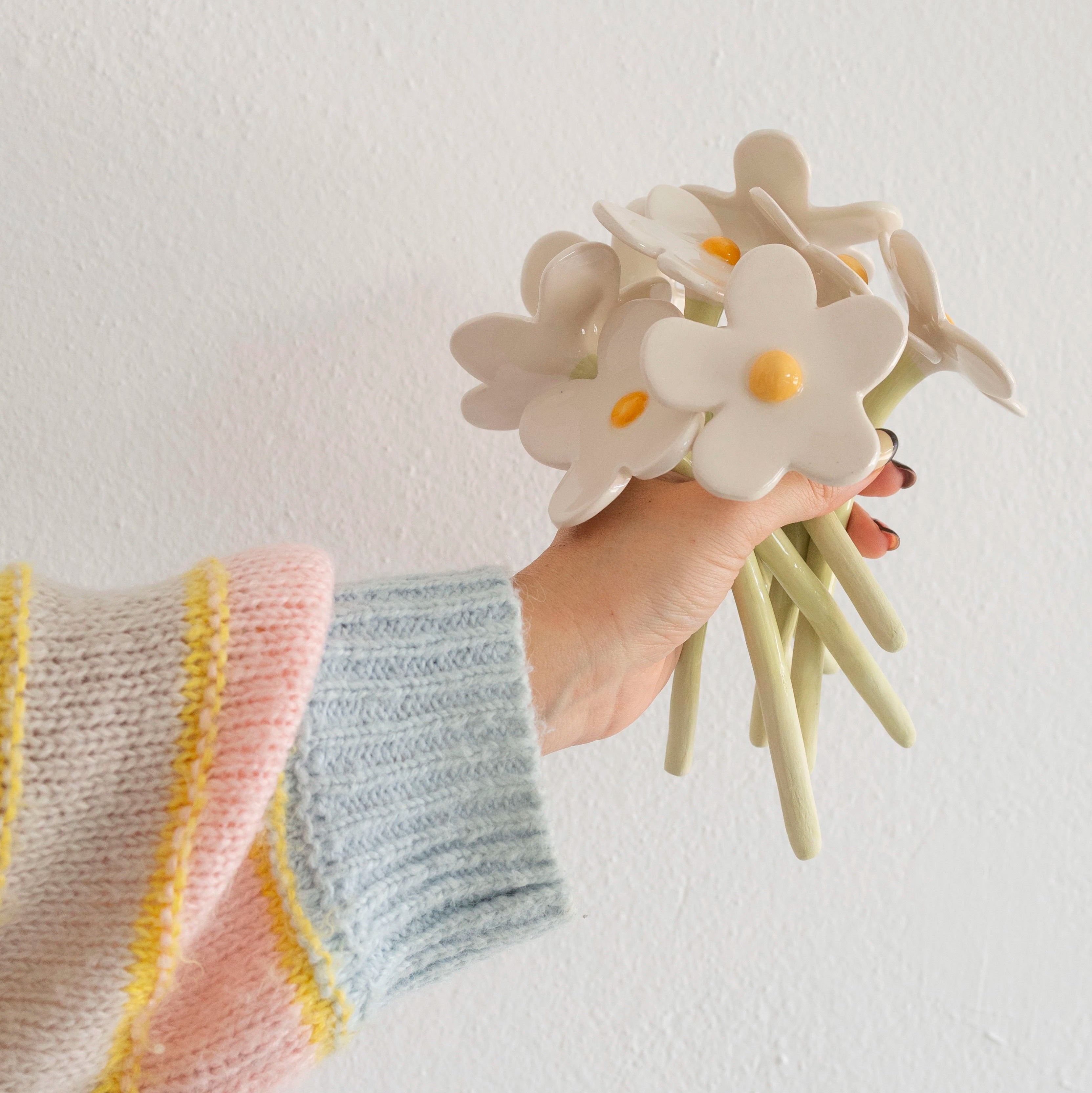 Margaritas blancas  Colección Hanami