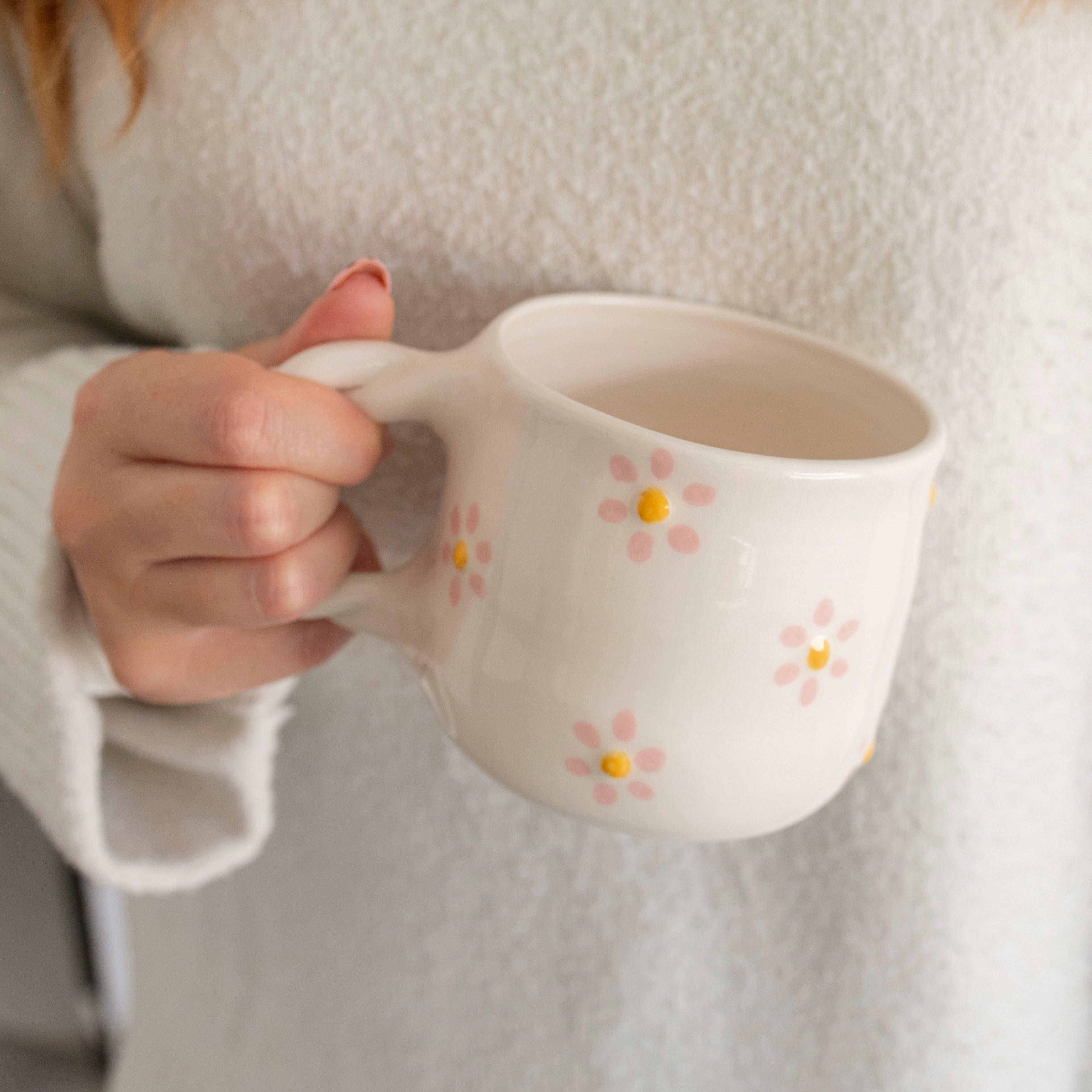 Taza Noosa con asa trenzada