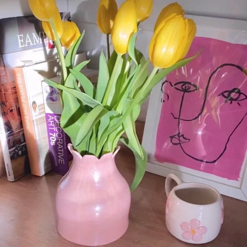 ¡Pieza única! Jarrón Tulip