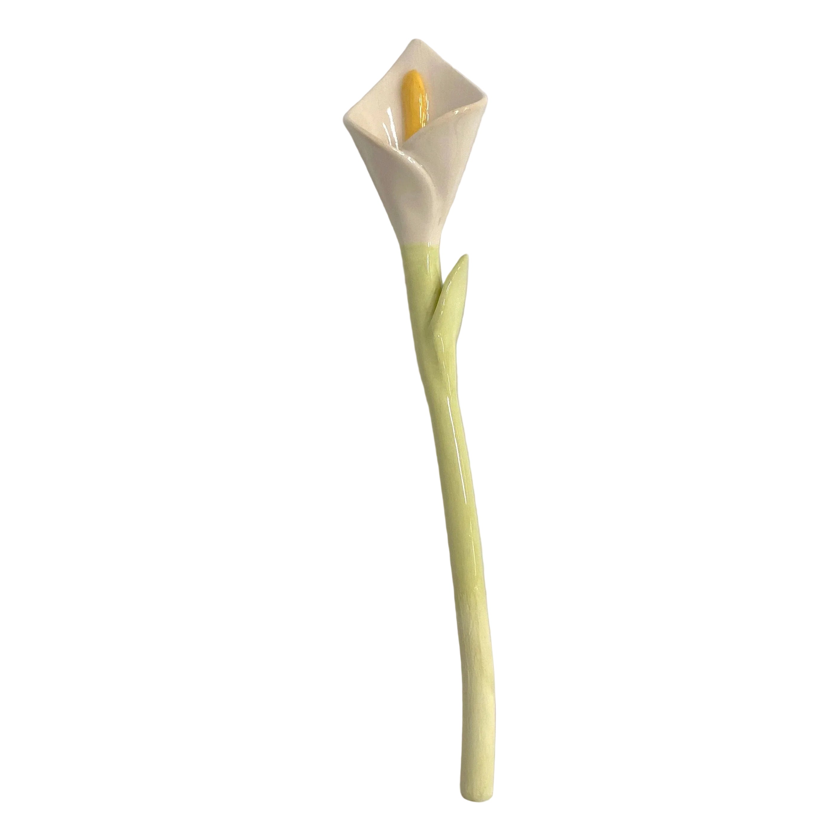 Lirio de céramica hecho a mano
