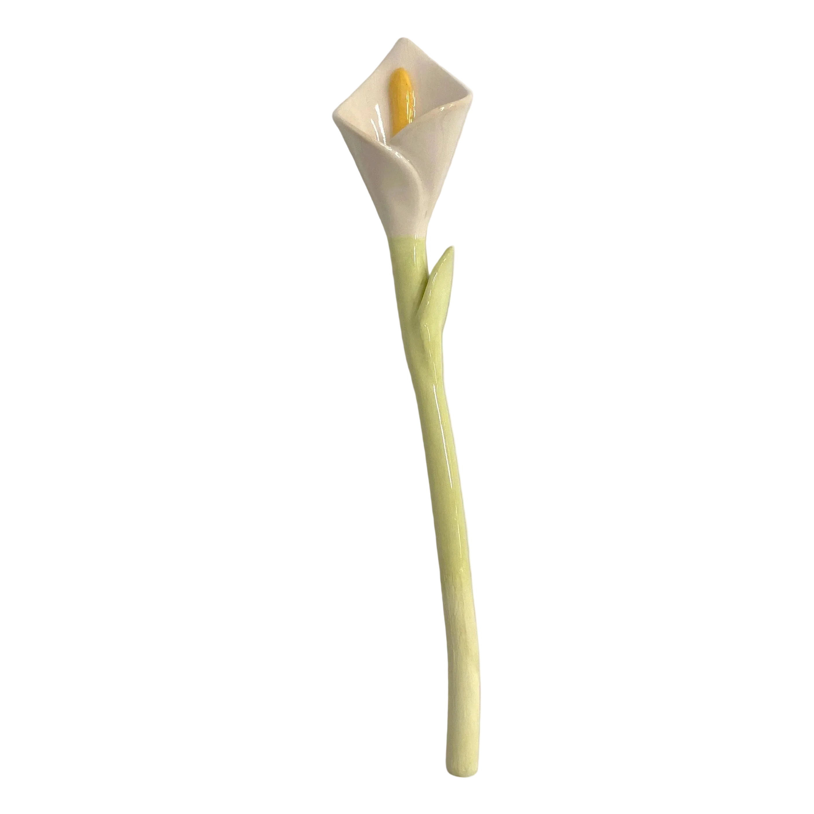 Lirio de céramica hecho a mano