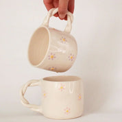 Taza Noosa con asa trenzada