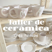 TALLER CREA TU TAZA_ SÁBADO 26 DE Septiembre - Reserva