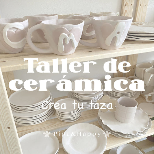 TALLER CREA TU TAZA_ SÁBADO 11 DE ABRIL - Reserva