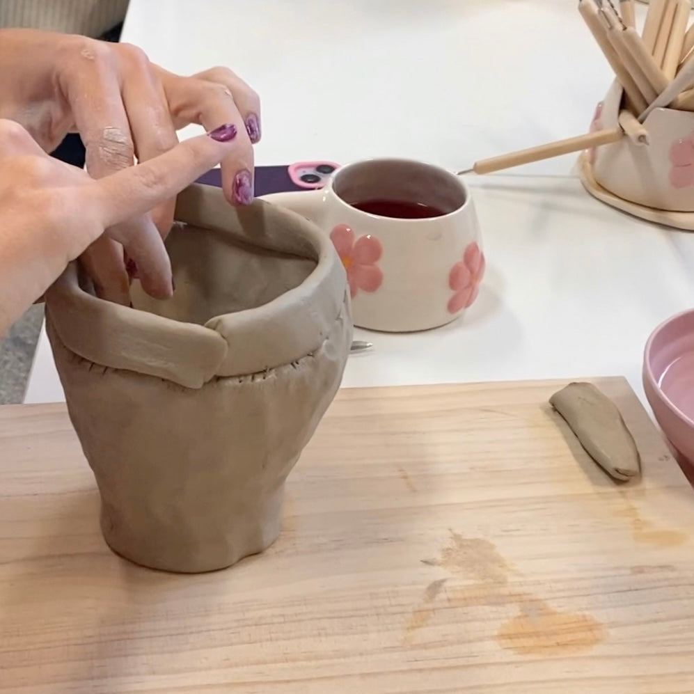 CREA TU JARRÓN DE CERAMICA EN NUESTRO TALLER DE CERÁMICA CON CLASES GUIADAS
