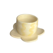 Taza Sunny Espresso con plato