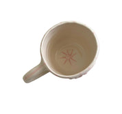 taza con rayas rosas y frase hecha a mano por Pipa and Happy