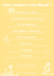 Kit de flores HANAMI: crea tus margaritas