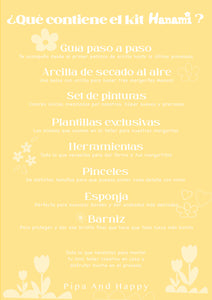 Kit de flores HANAMI: crea tus margaritas