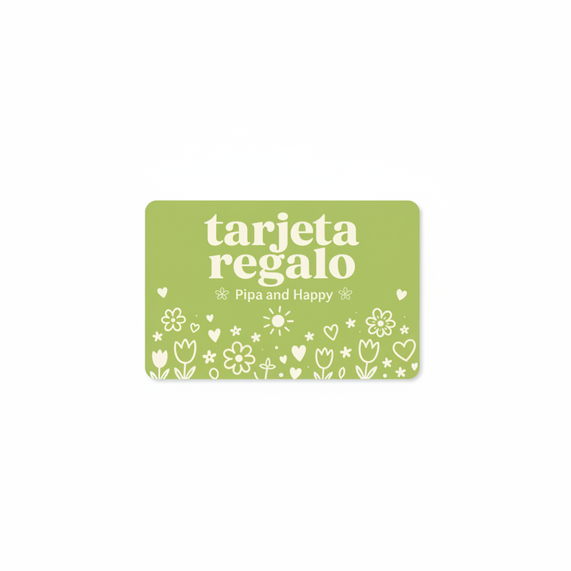 TARJETA REGALO PIPA AND HAPPY