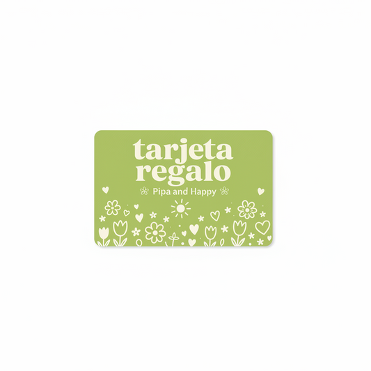TARJETA REGALO PIPA AND HAPPY